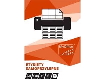 MyOffice ETYKIETY A4 MyOFFICE 105 X 37 MM (100)