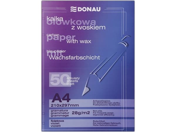 DONAU vaha kuultokirjoitusalusta A4 PENCIL 50 kpl