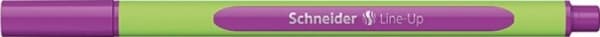 Schneider Schreibgeräte Line-Up, lila, grön, lila, plast, triangulär, el-lila, 0,4 mm