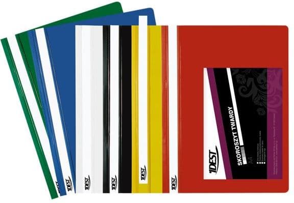 Idest PVC-muovi A4/10 kpl kansiot, keltainen (PX1049)