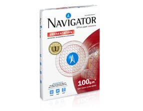 Navigator PRESENTATION A3, 100 g/m2, Hvid, ISO 9001, ISO 9706, ISO 9708, ISO 14001