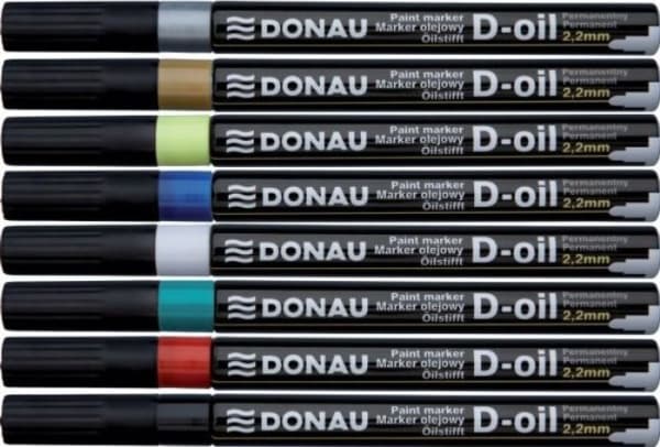 Donau D-oil Oil Marker 2,2 Mm, Sølv