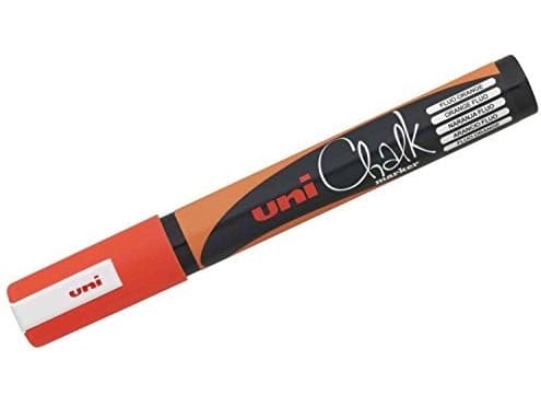Uni Mitsubishi blyant krittmerke PWE-5m oransje (TROD0360)