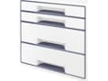 Miniatyrbilde 3 av 3: Leitz 52131064, 4 skuffer, Grønn, Metallisk, 287 x 363 x 270 mm