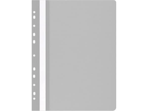 Office Products SKOROSZYT WPINANY A4 PP OFFICE PRODUCTS (25), SZARY