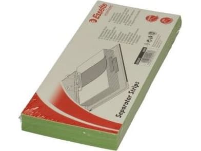 Esselte Pahvinerotin 1/3 A4 100kpl vihreä (ET6958)