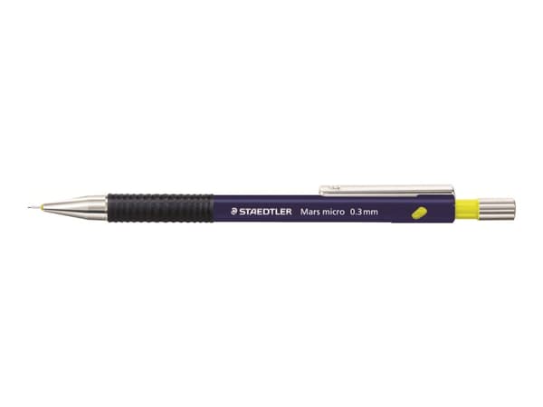 STAEDTLER Mars micro - Mekanisk blyant - B - 0.3 mm - retraktil - med viskelær