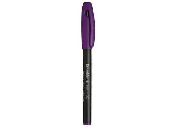 Schneider skrivverktyg Topliner 967, Violett, Mellem, Sort, Polypropylen (PP), Rund, 0,4 mm