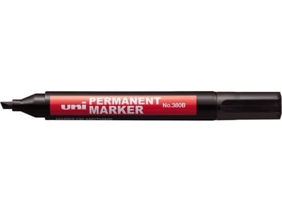Uni PERMANENT MARKER KANT 1,0-4,5 mm UNI NO-380 SVART
