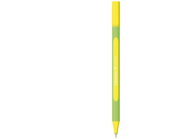 Schneider Schreibgeräte Line-Up, Gult, Grønn, Gult, Plast, Trekant, neon-yellow, 0,4 mm