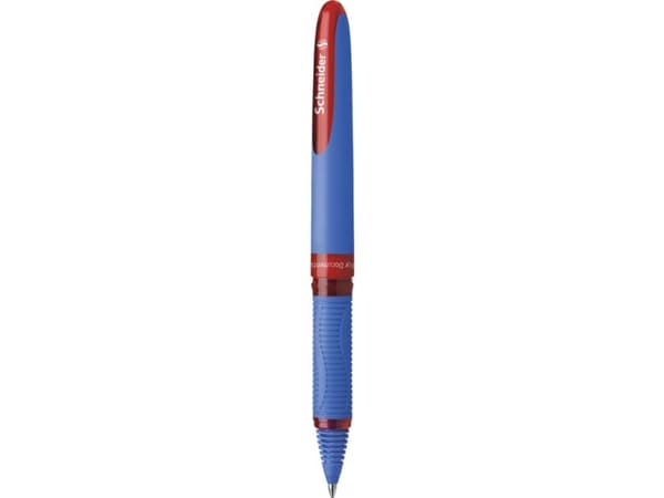 Schneider Schreibgeräte One Hybrid C, Stiftpenna, Blå, Röd, Röd, Gummi, 0,5 mm, Ambidextrous