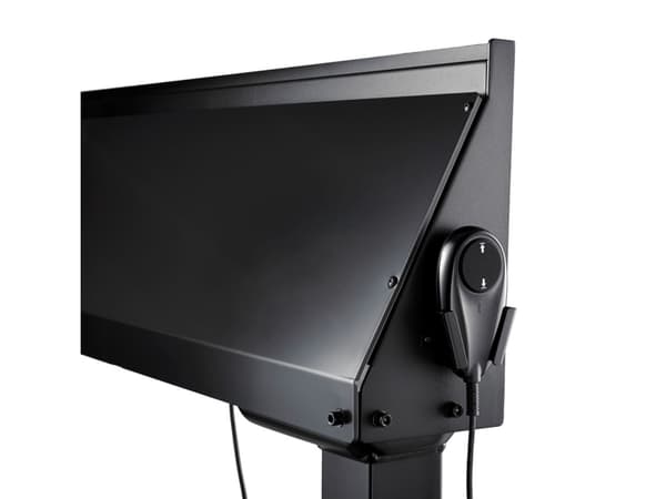 Optoma EST09 - Vogn - motorisert heis - for LED-display - låsbar - svart - skjermstørrelse: 65"-86"