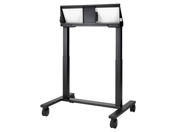 Optoma EST09 - Vogn - motorisert heis - for LED-display - låsbar - svart - skjermstørrelse: 65"-86"