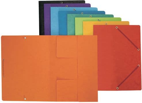 Bantex BANTEX A4 RIBBET MAPPE RØD (3450-09)