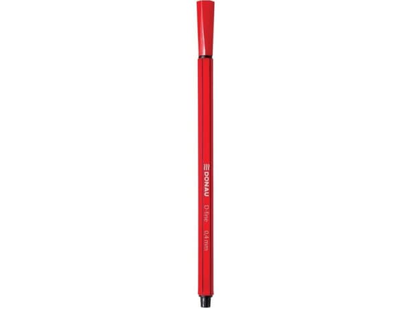 Donau D-fine tunn penna röd (7361011PL-04)