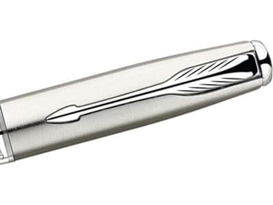 Parker Sonnet, Svart, Rostfritt stål, Blå, Metall, Stål, 1 styck