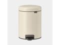 Miniatyrbild 1 av 5: Brabantia NewIcon, 5 L, Rund, Beige, Pedal, Belgien, 20,5 cm