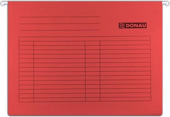 Donau Riippukansiot A4 punainen 230g (7410905PL-04)