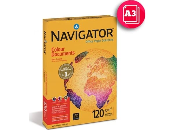 Igepa Photocopier paper Navigator A3 120g 500 sheets