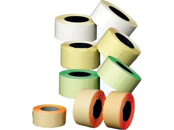 Emerson ERASER LABELS 26 X 16 MM (5), PUNAINEN