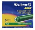 Miniatyrbild 1 av 3: Pelikan TP/6, Grön, Grön, Reservoarpenna, 6 styck