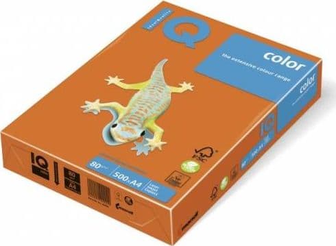 IQ Color A4 160g oranssi 250 arkkia