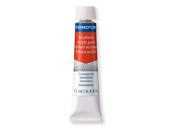 STAEDTLER 8500 - Malingssett - 12-piece - akryl - 12 farger - assorterte skinnende farger - 12 ml