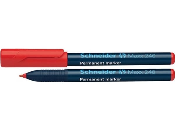 Schneider Permanent Marker Maxx 240, rød