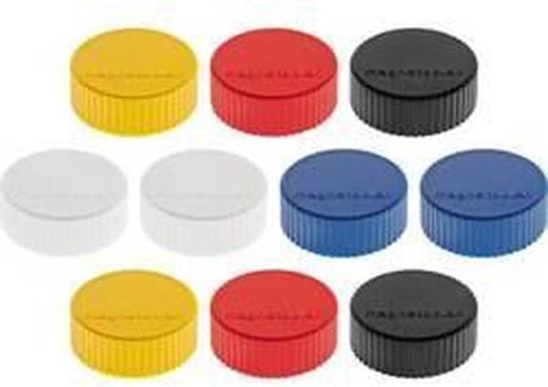 Magnetoplan Magnet Discofix Magnum (Ø x K) 34 mm x 13 mm pyöreä Musta 10 kpl 1660012