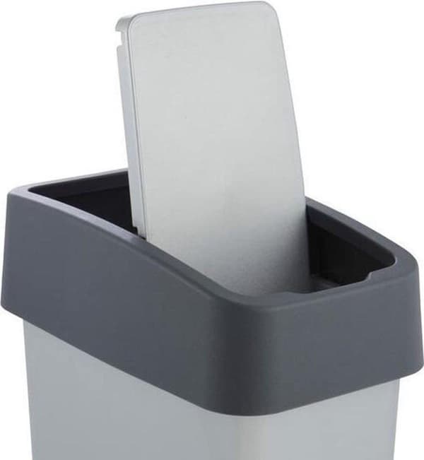 Keeper affaldsspand med foldbart låg Premium - Soft Touch - 10 L