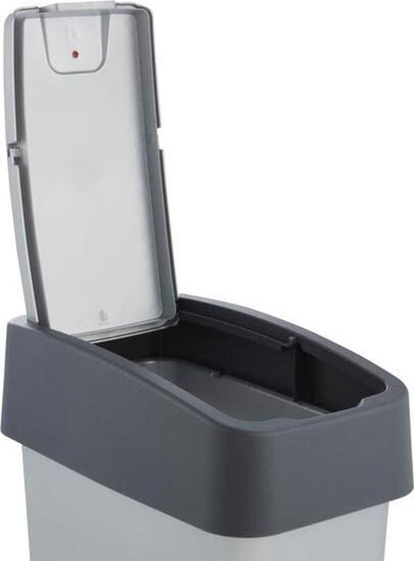 Keeper affaldsspand med foldbart låg Premium - Soft Touch - 10 L