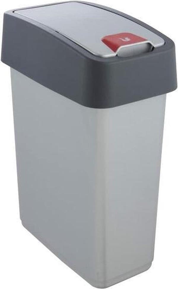 Keeper affaldsspand med foldbart låg Premium - Soft Touch - 10 L