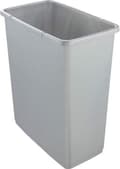 Miniatyrbillede 4 af 10: Affaldsbeholder med klaplåg 47x39x24 - 25 L Magne Sort/Grå Keeper 10604