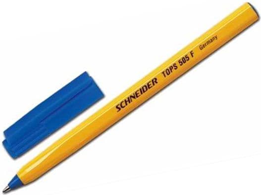 Schneider Ballpen Topper 505 F Blå (4004675004567)