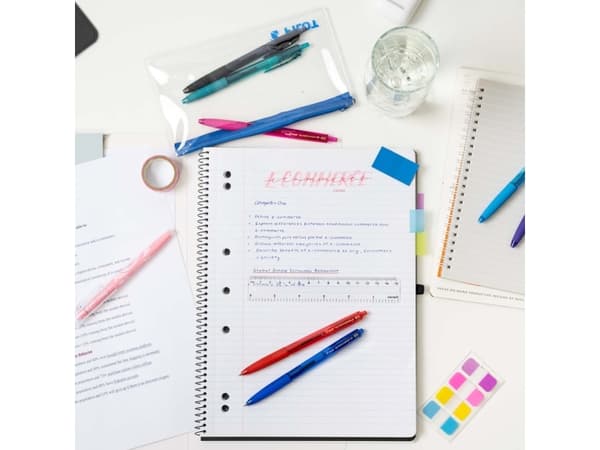 Pilot Super Grip G, Klämma, Fastklämbar, indragbar kulspetspenna, Påfyllnadsbar, Blå, 12 styck, Fin