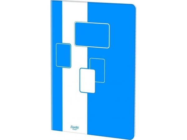 Bantex Notebook Bantex Budget A5/60k checkered