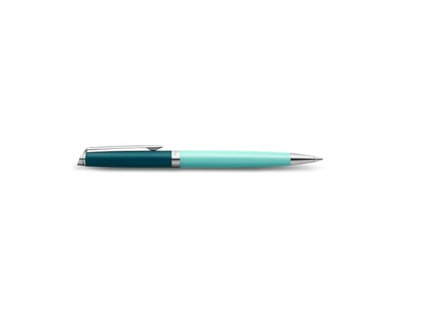 Waterman Hémisphère, Klämma, Fastklämbar, indragbar kulspetspenna, Blå, 1 styck, Medium