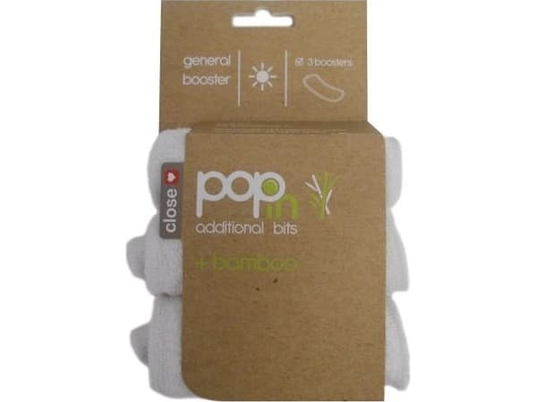 Close Caboo blöjor Close Parent bambu blöjinlägg vit 3 st.