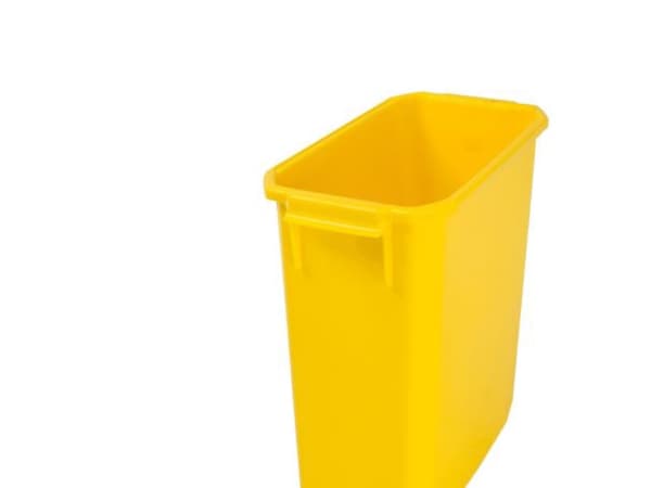 Affaldsbeholder 60L Gul Patricia
