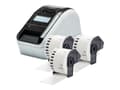 Miniatyrbilde 2 av 5: Brother QL-820NWBcVM - Etikettskriver - tofarget (monokrom) - direktetermisk - Rull (6,2 cm) - 300 x 600 dpi - inntil 110 etiketter/min - USB 2.0, LA