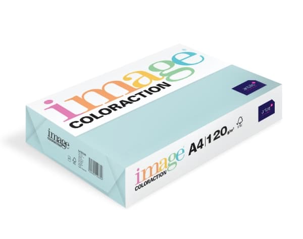 Kopipapir Image Coloraction A4 120g Lagoon Pale Blue 250ark/pkt