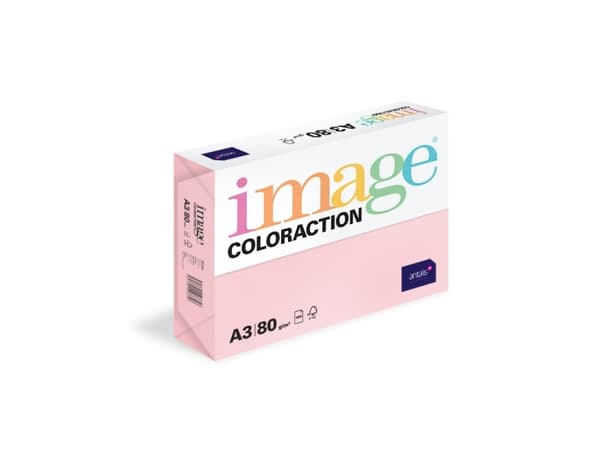 Kopipapir Image Coloraction A3 80g Tropic Pale Pink 500ark/pkt