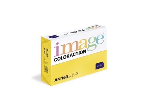 Kopipapir Image Coloraction A4 160g Sevilla Dark yellow 250ark/pkt