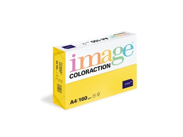 Kopipapir Image Coloraction A4 160g Sevilla Dark yellow 250ark/pkt