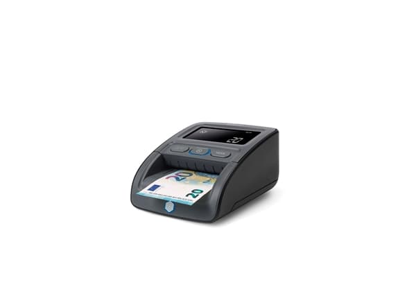 Safescan 155-S, Ulike valutaer, Infrarød (IR), Blekk, Magnetisk, Metallic thread, Size, Thickness, Watermark, Sort, LCD, AC, 12 V