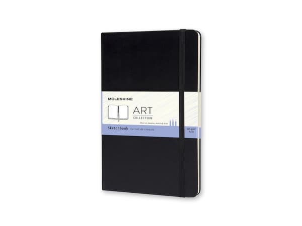Moleskine Art, Monokromatisk, Sort, 104 ark, 165 g/m², Innbundet (hardcover), Universell