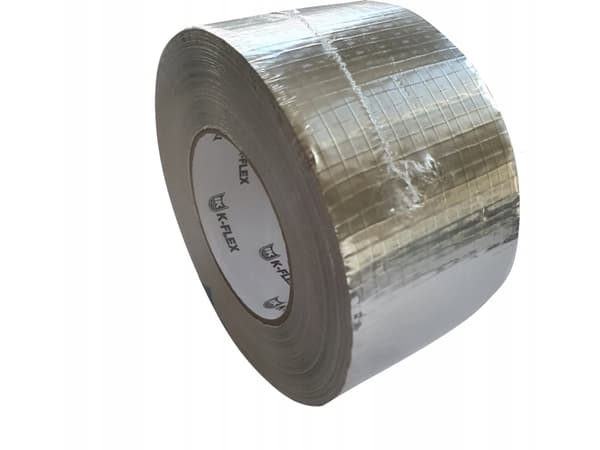 K-flex Reinforced tape K-FLEX® ALU AR CW - 25 µm x 75 mm x 50 m 850NR020008