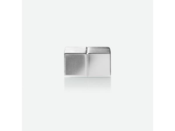 Sigel SuperDym-Magnet C10 ExtraStrong sølv 20 x 20 10 mm polert - SIGEL BA704 SuperDym C10 20x10mm (BA704)