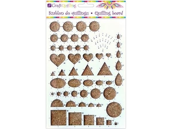 DP Craft Quilling malli DPCRAFT Eri muotoja (QGSQ-002) Dalprint