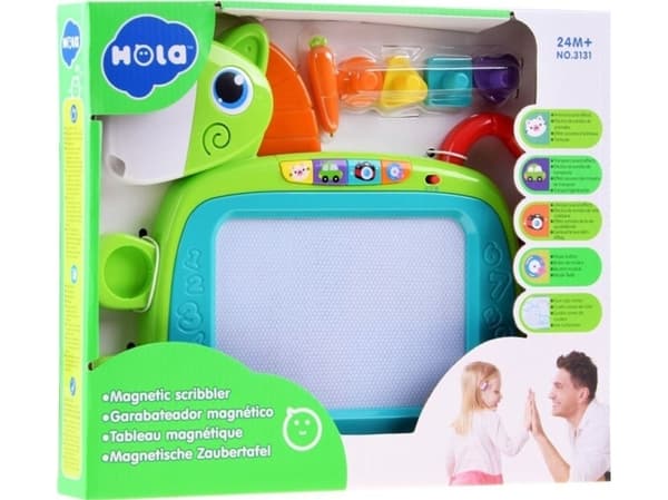 HOLA Fargerik notebokhest + frimerker ZA3086